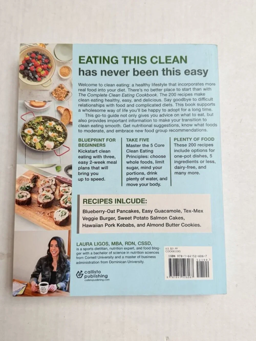 The Complete Clean Eating‎ Cookbook 200 Fresh Recipes and 3 Easy Meal Plans